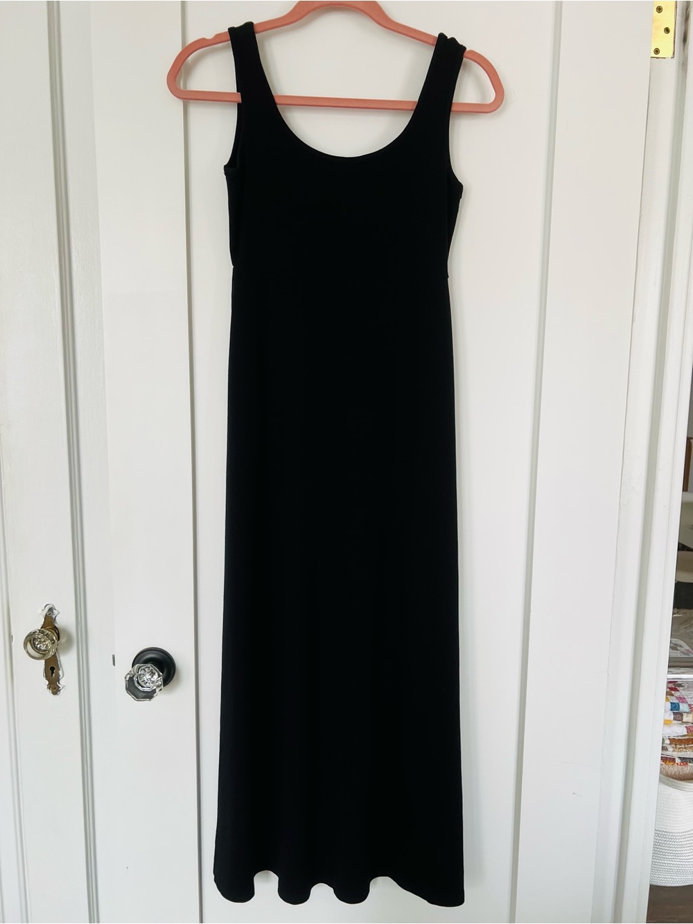 Laundry By Shelli Segal black tank dress. Ankle length. Size XS.